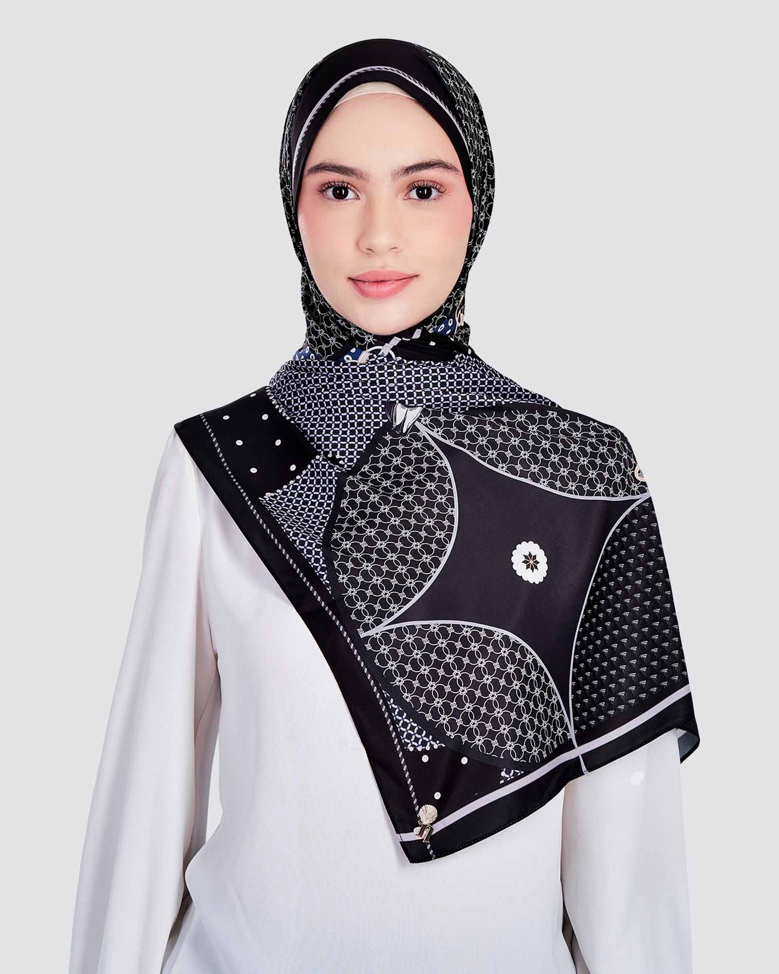 BLUE CRUISE SHAWL - HORIZON