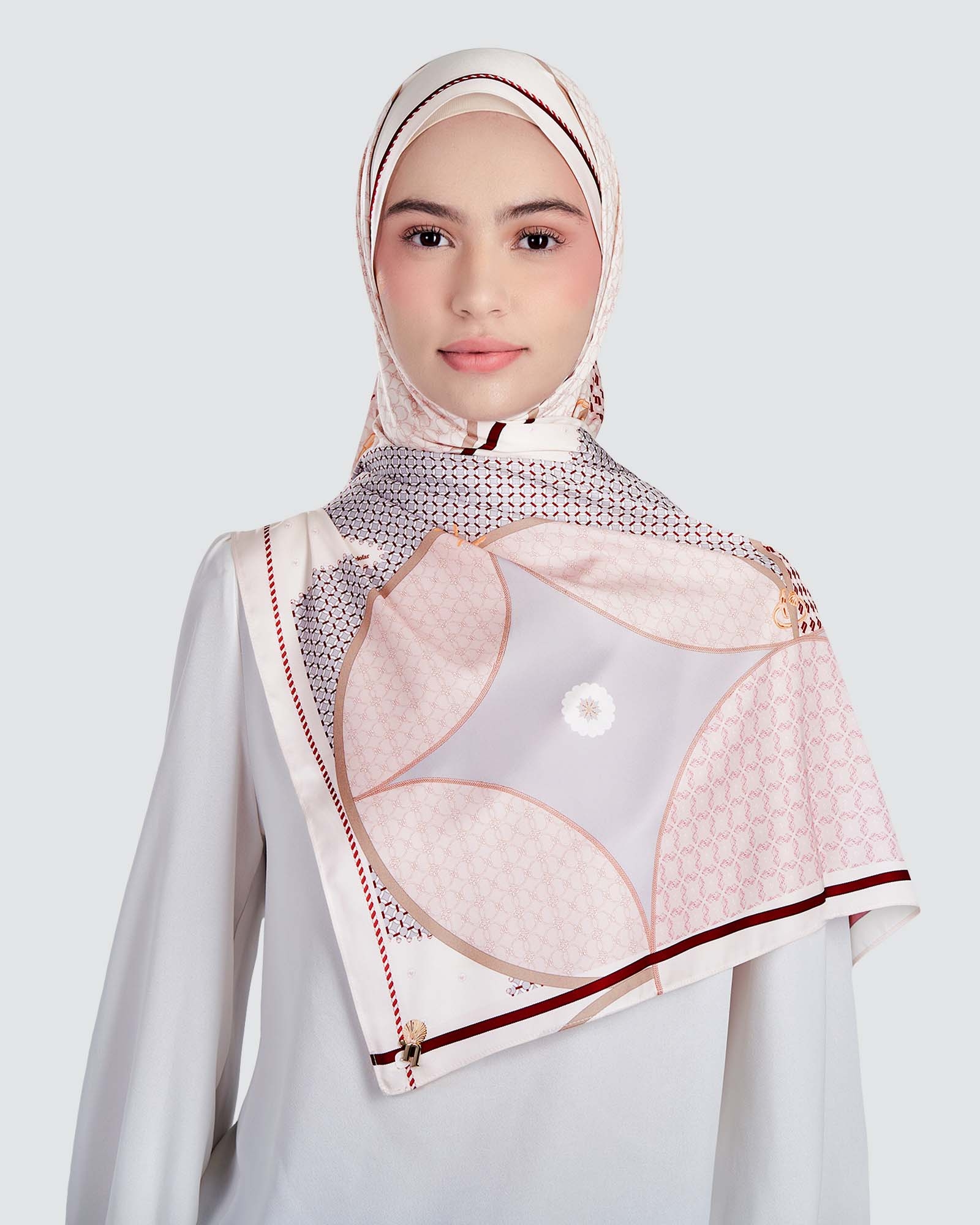 BLUE CRUISE SHAWL - ISLAND