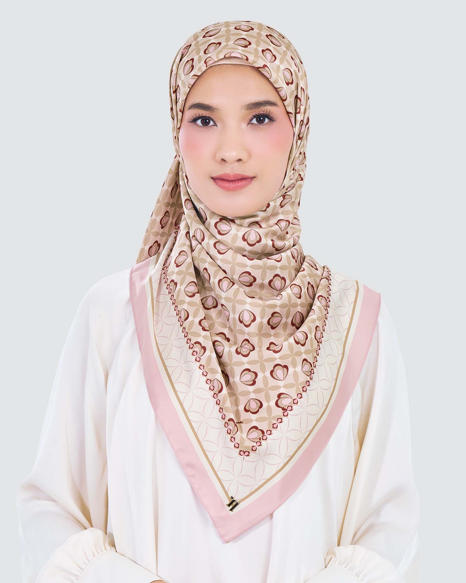 CALLA SQUARE - ROSE QUARTZ