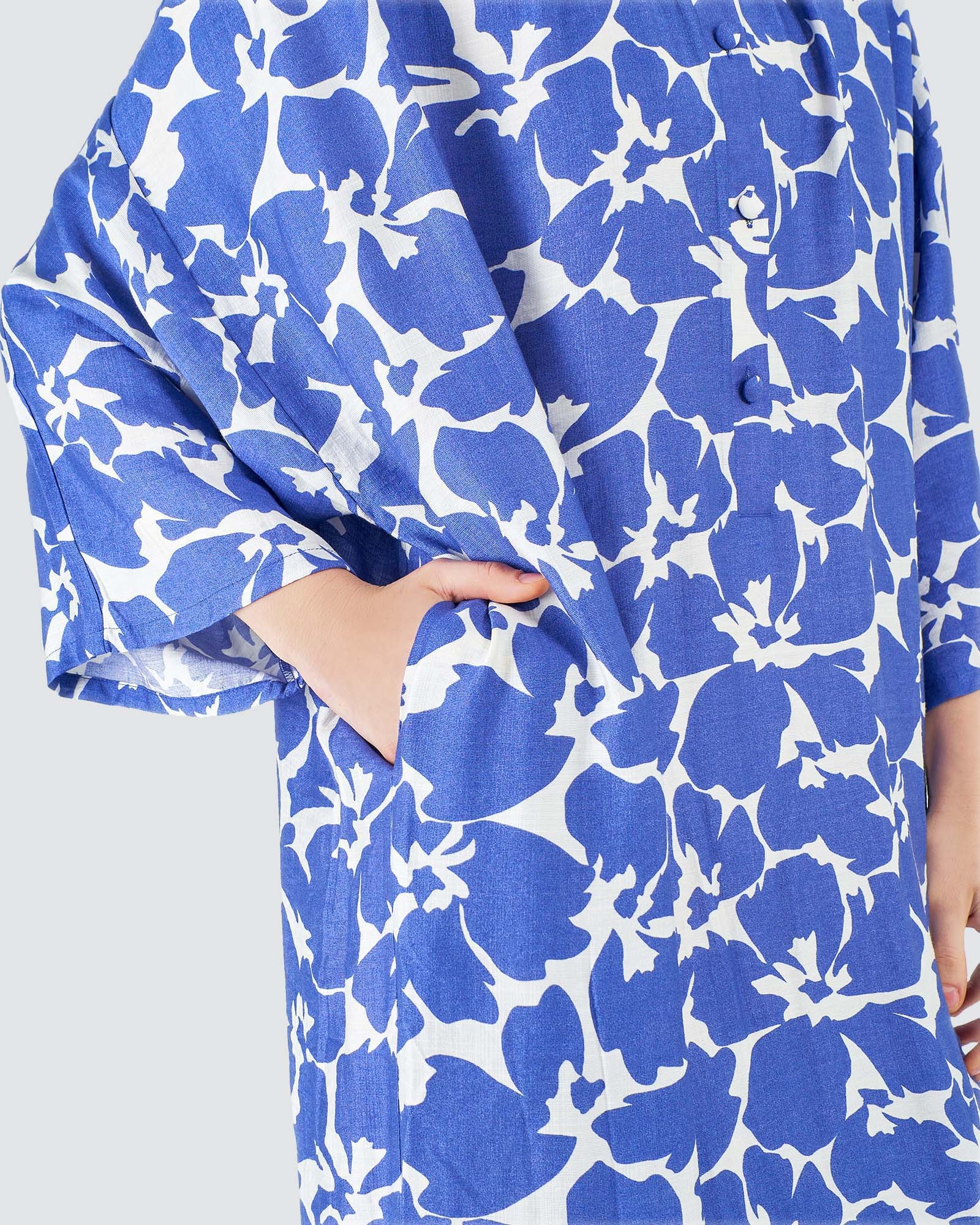 KAPAS DRESS - FAIRY BLUE
