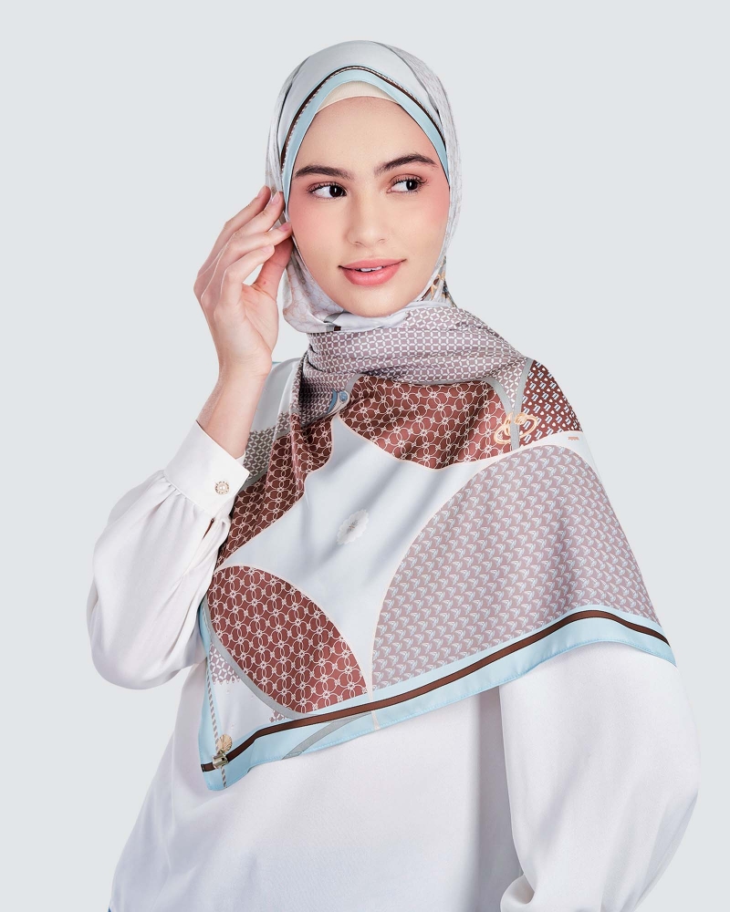 BLUE CRUISE SHAWL - PARADISE