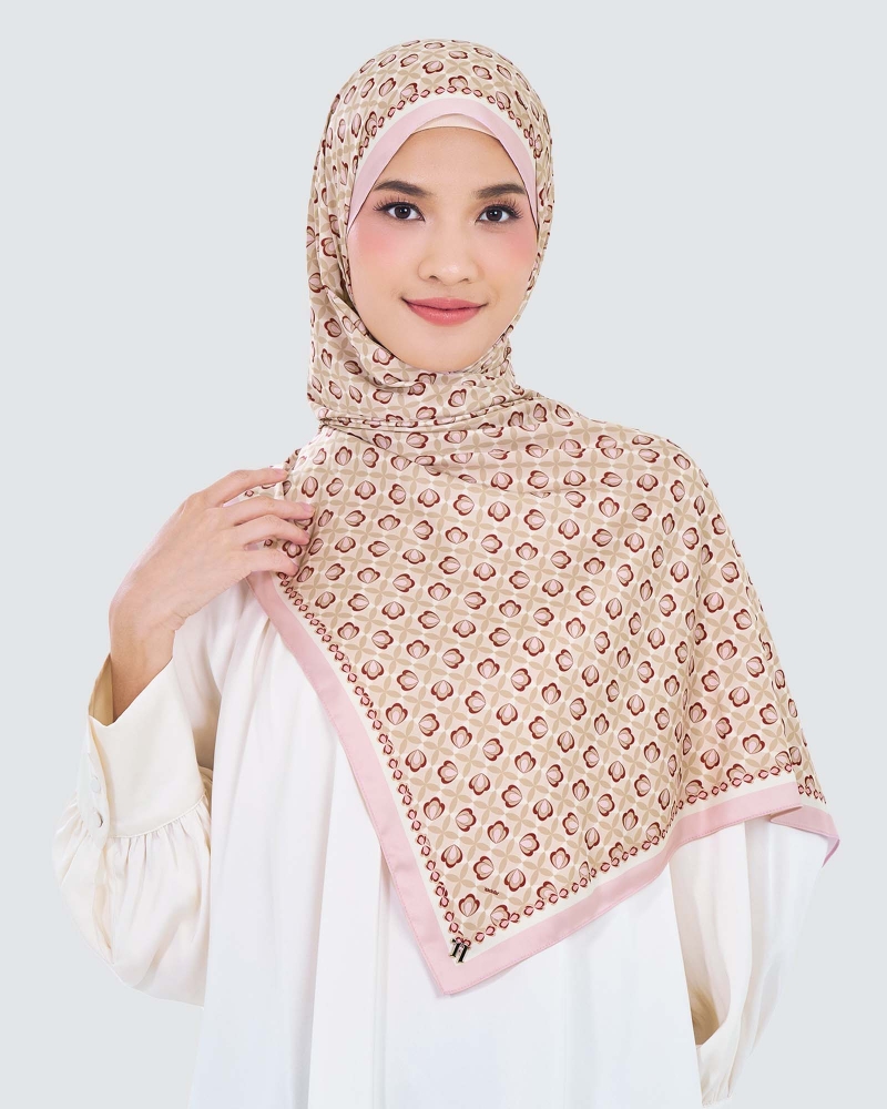 CALLA SHAWL - ROSE QUARTZ