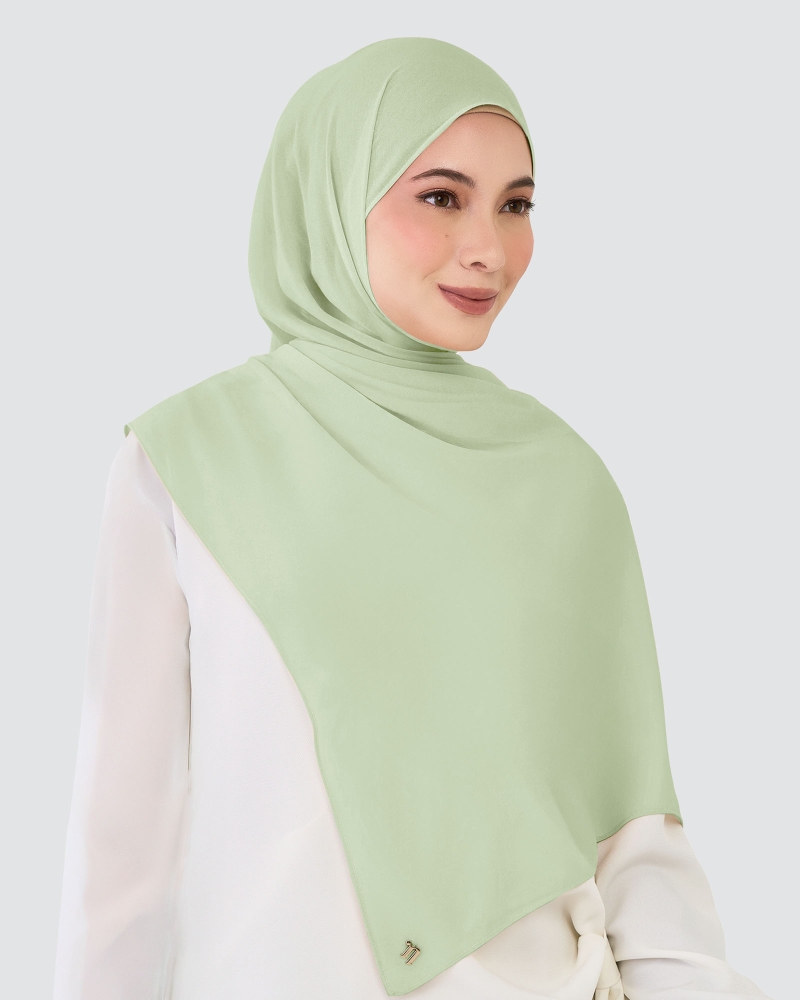 Image of CHIFFON SHAWL - OMPHALODES