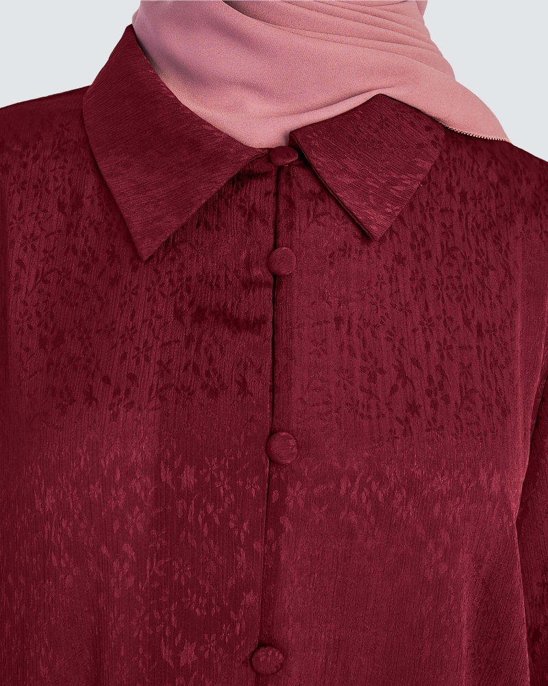 Image of DUBAI CO-ORDS - RED BERRY