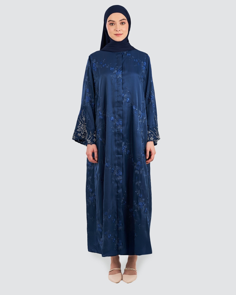 Image of HUSNA ABAYA - MARITIME BLUE