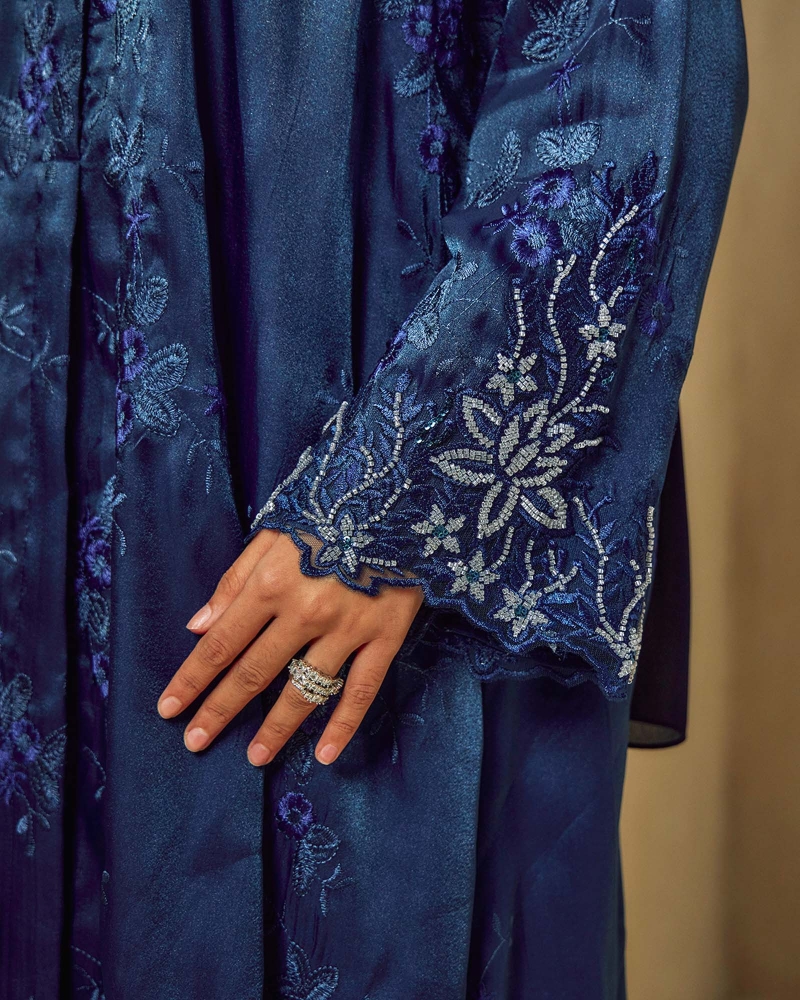 Image of HUSNA ABAYA - MARITIME BLUE