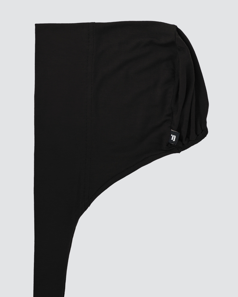 Image of INNER TIE-BACK BASIC (N) - BLACK