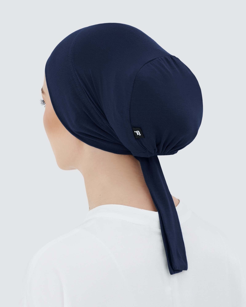 Image of INNER TIE-BACK BASIC - DARK BLUE