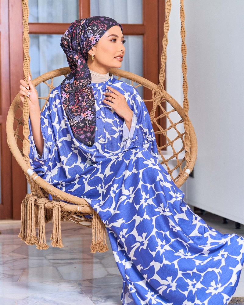 Image of KAPAS DRESS - FAIRY BLUE