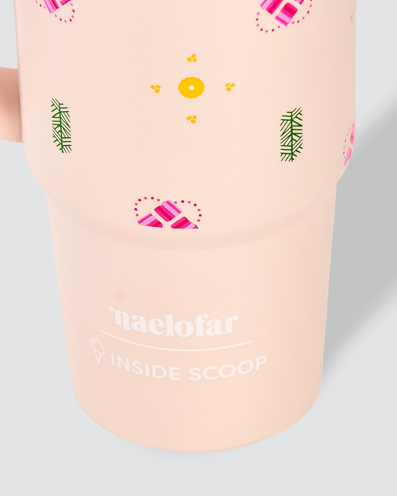 Image of NAELOFAR X INSIDE SCOOP BOTOL AIR - SOFT PINK