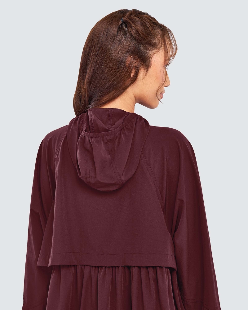 Image of nPOWER BALLOON PARKA - RUBY