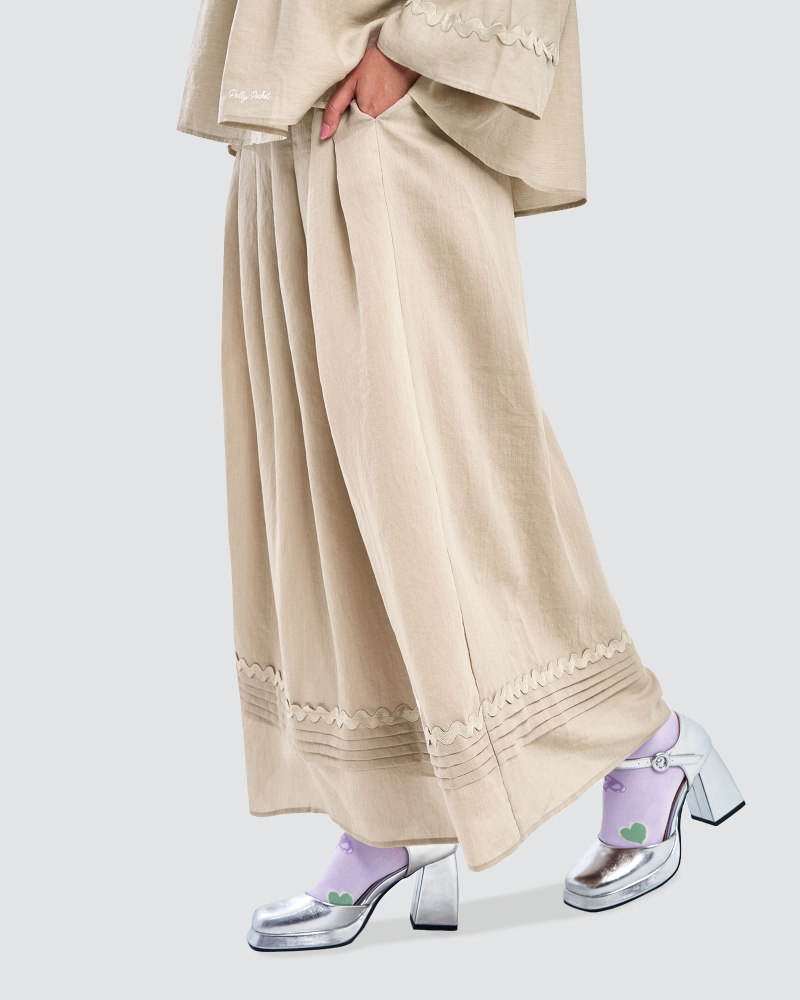 Image of POLLY POCKET X NAELOFAR BOW SKIRT - POCKET GLAM