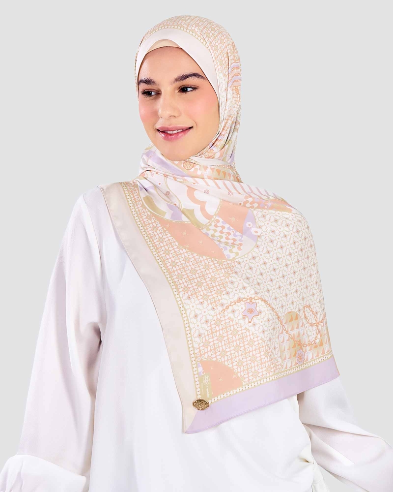 POLLY POCKET X NAELOFAR SHAWL - LEMON LUSH