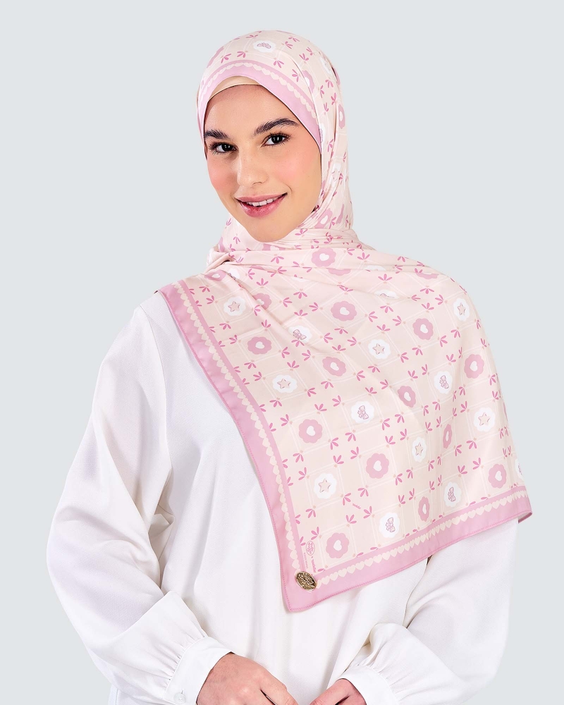 POLLY POCKET X NAELOFAR SHAWL - PINK DAZZLE