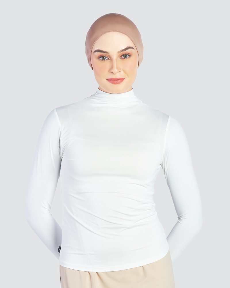 Image of NWEAR LONG SLEEVE TOP - WHITE