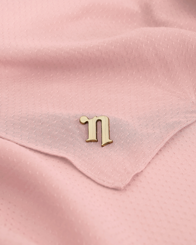 Image of RANIA TEXTURED RAYON SHAWL - PINK GUAVA