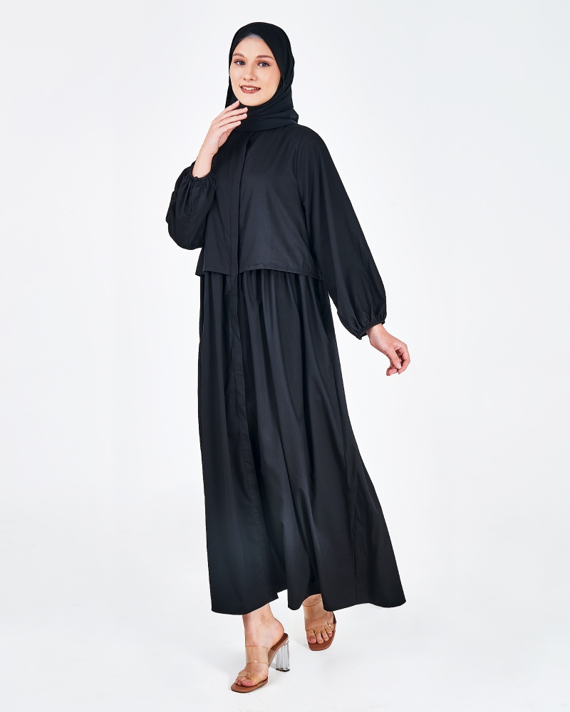 Image of TALIA EVERYDAY DRESS - BLACK