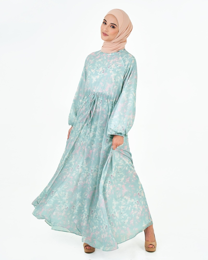 Image of FLORAL DRESS - DEW