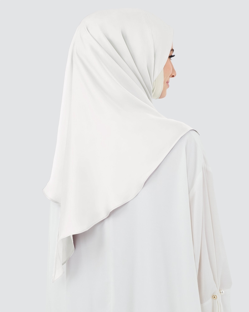 Image of EasyOn QAIRA SATIN INSTANT - WHITE