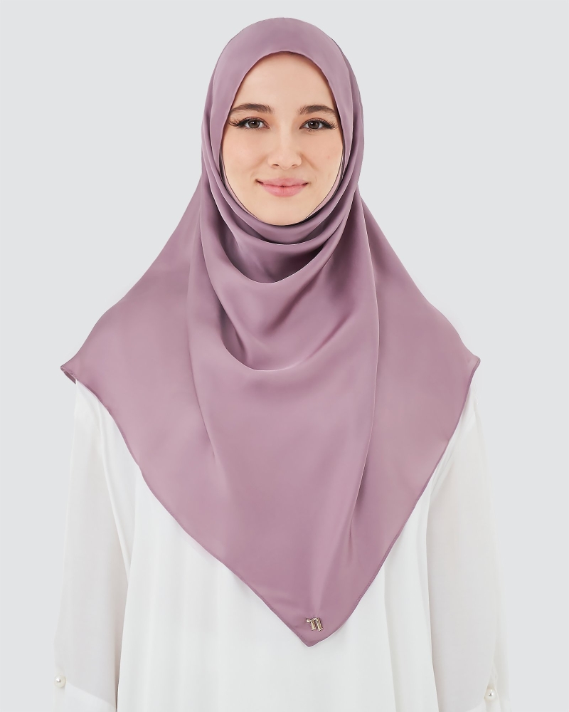 Image of EasyOn QAIRA SATIN INSTANT - DUSTY PURPLE