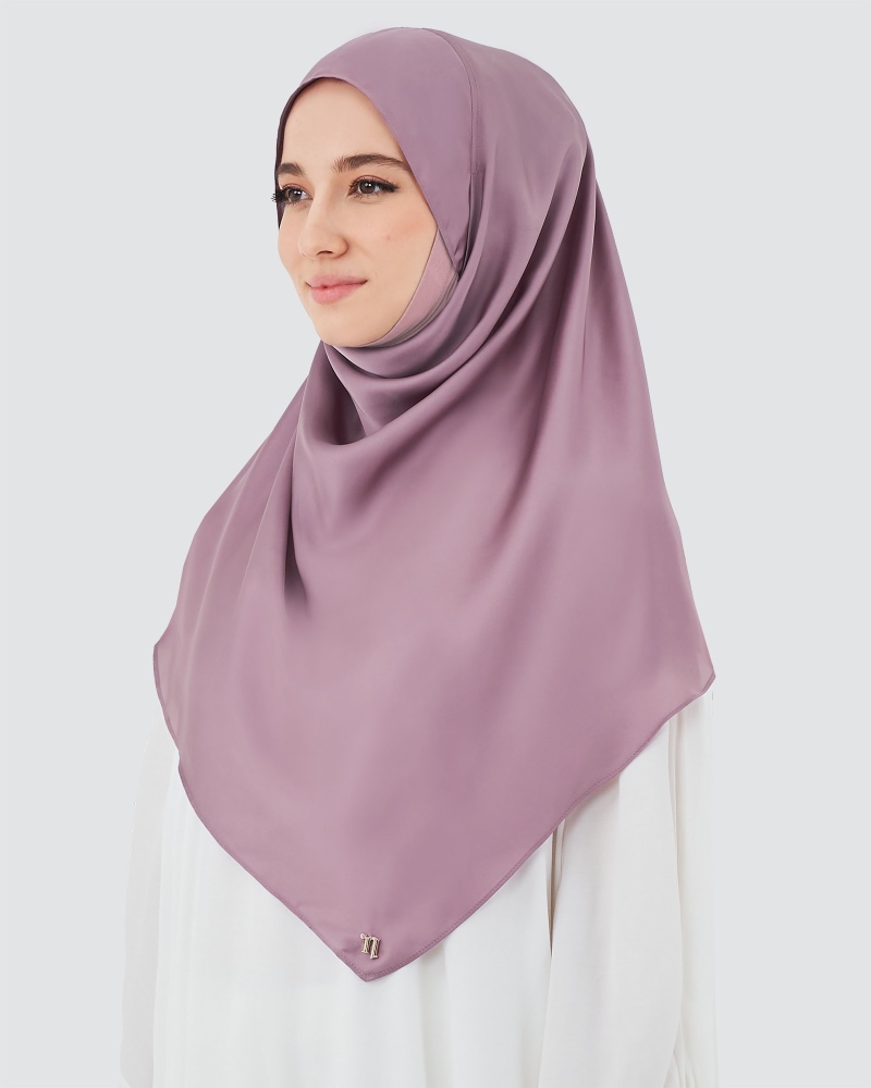 Image of EasyOn QAIRA SATIN INSTANT - DUSTY PURPLE