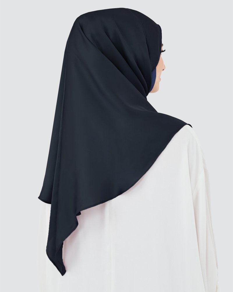 Image of EasyOn QAIRA SATIN INSTANT - DARK BLUE