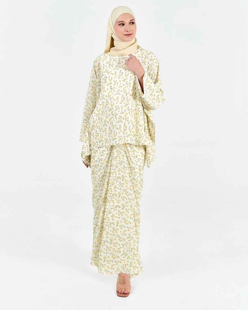 Image of JASMINE KAFTAN SET - BUTTER