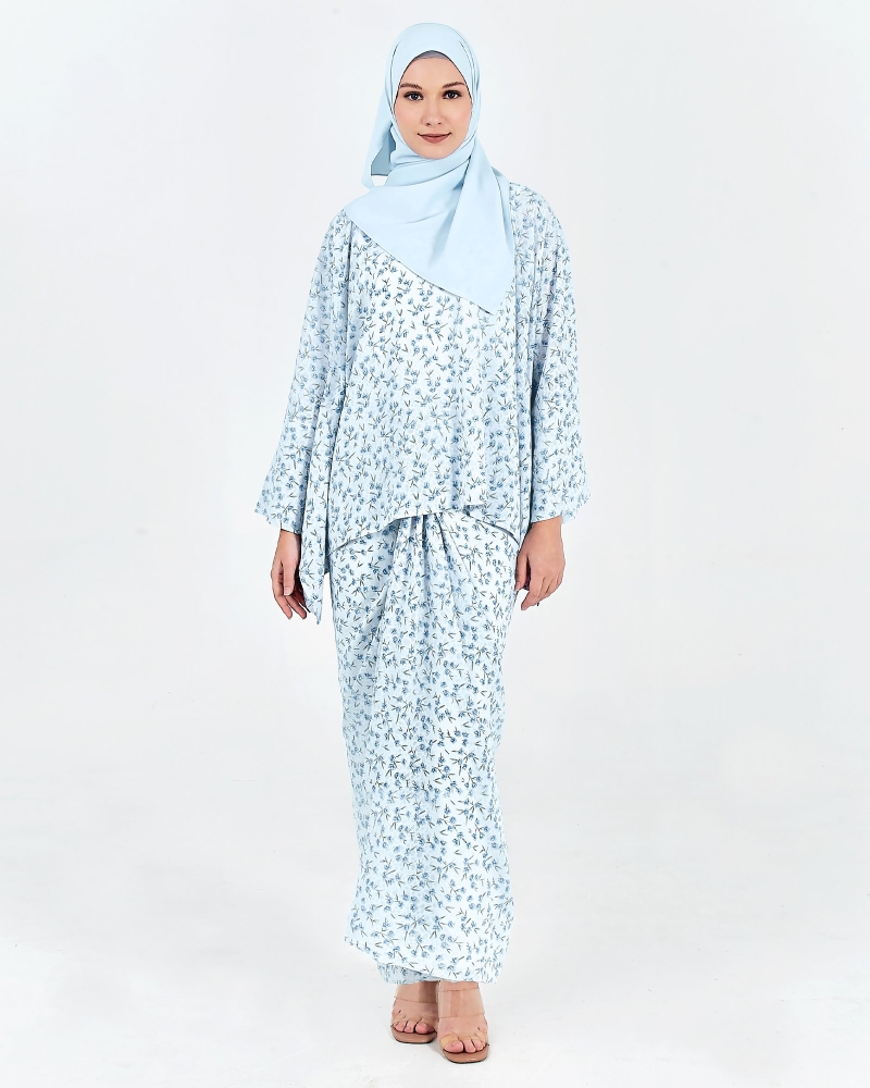 Image of JASMINE KAFTAN SET - SKY BLUE