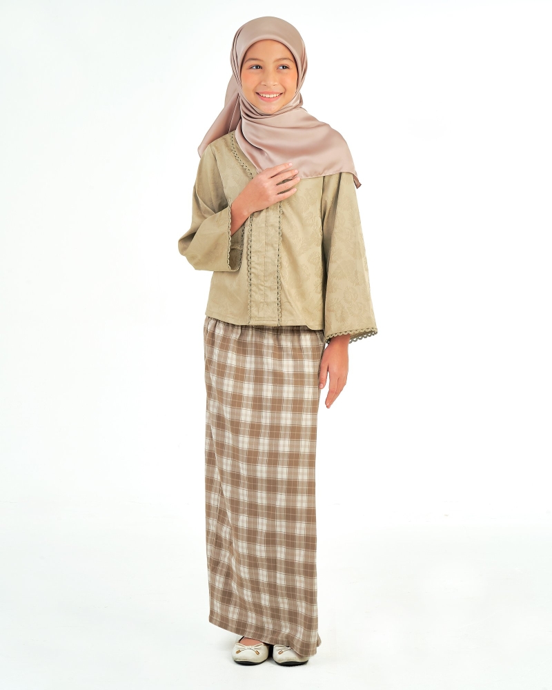 Image of MINI ORKED KURUNG SET - FRAPPE