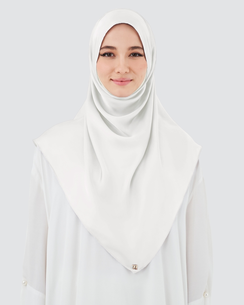 Image of EasyOn QAIRA SATIN INSTANT - WHITE