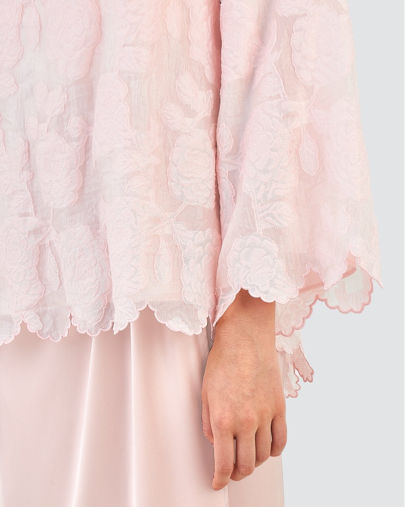 Image of MAWAR KURUNG KEDAH SET - BLUSH