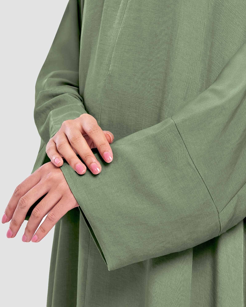 X-PRESS OVERSIZED DRESS - OLIVE