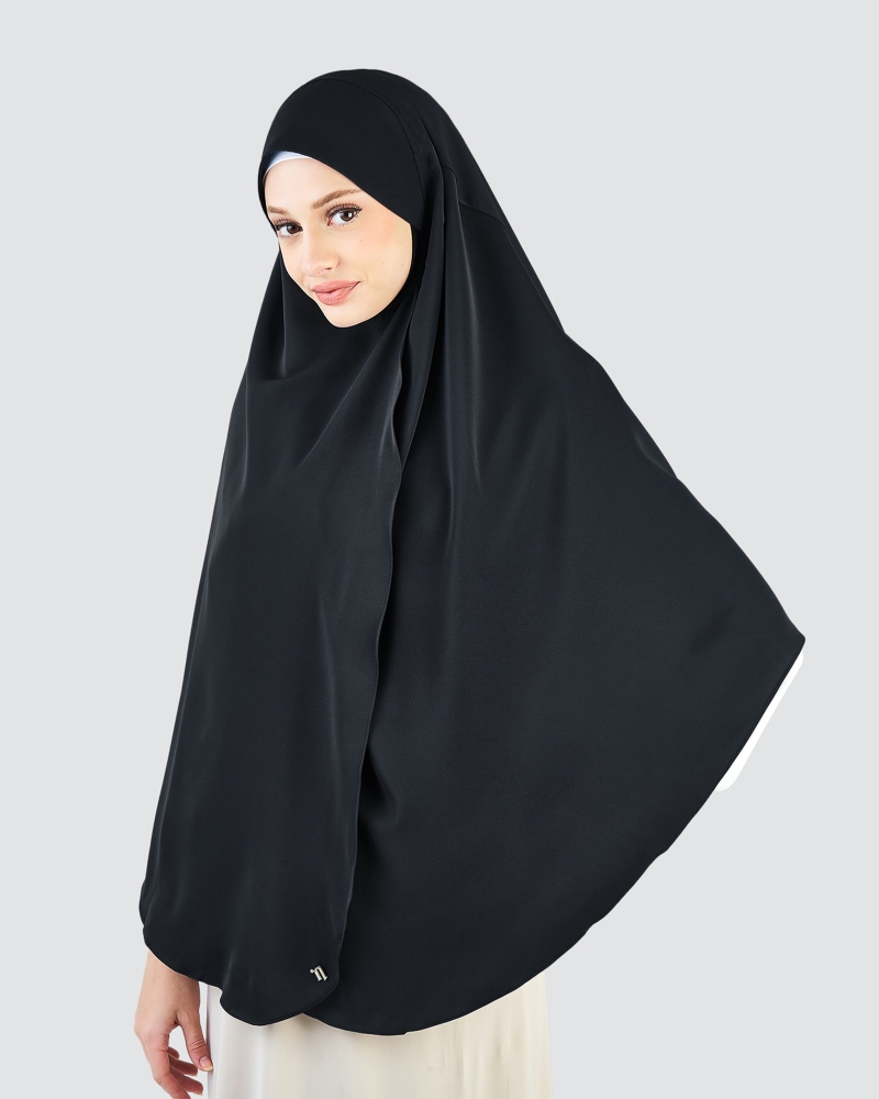 X-PRESS KHALEESI KHIMAR - BLACK